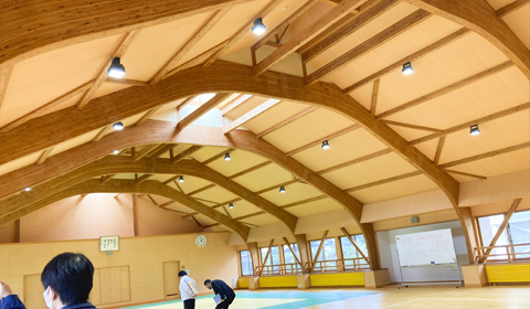 雫石町　武道場